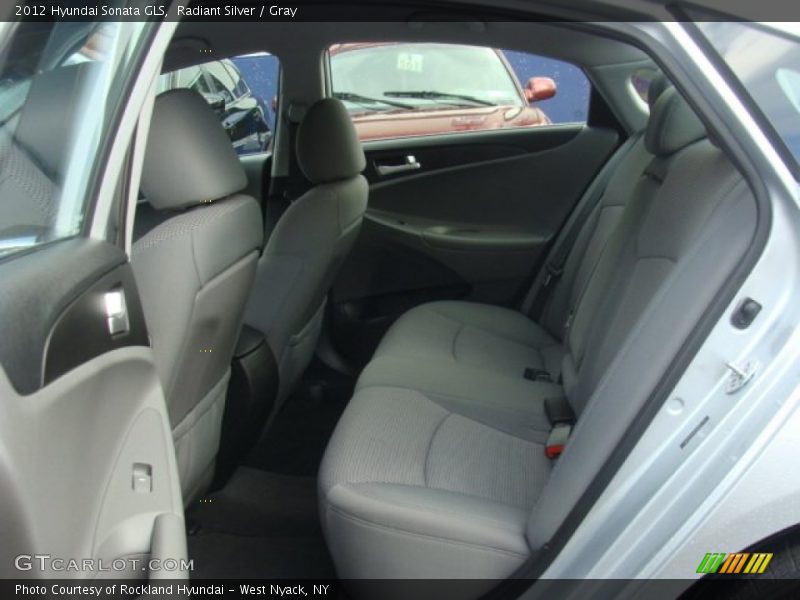 Radiant Silver / Gray 2012 Hyundai Sonata GLS