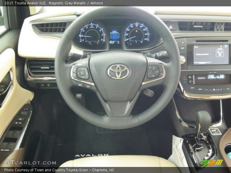Magnetic Gray Metallic / Almond 2015 Toyota Avalon XLE