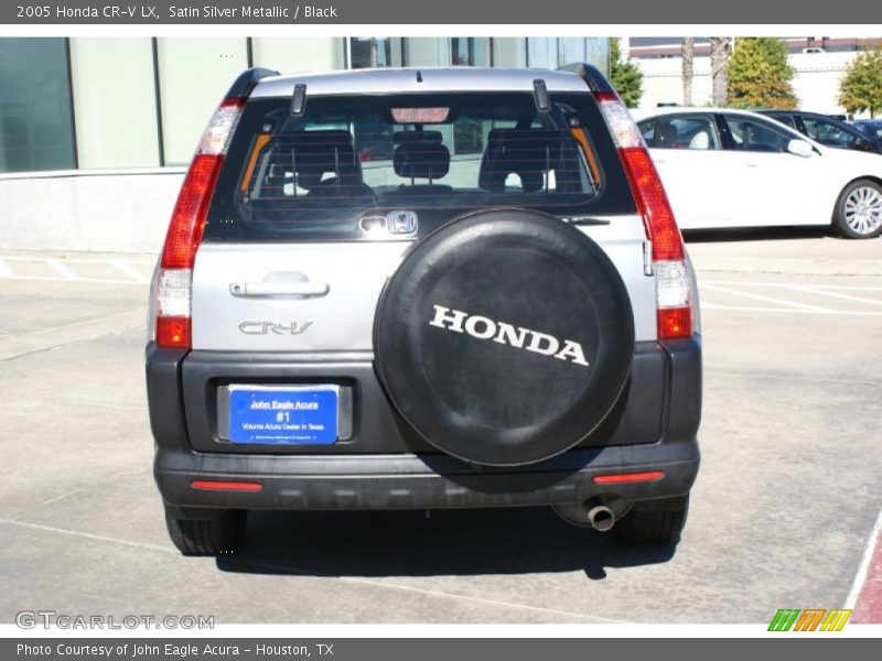 Satin Silver Metallic / Black 2005 Honda CR-V LX