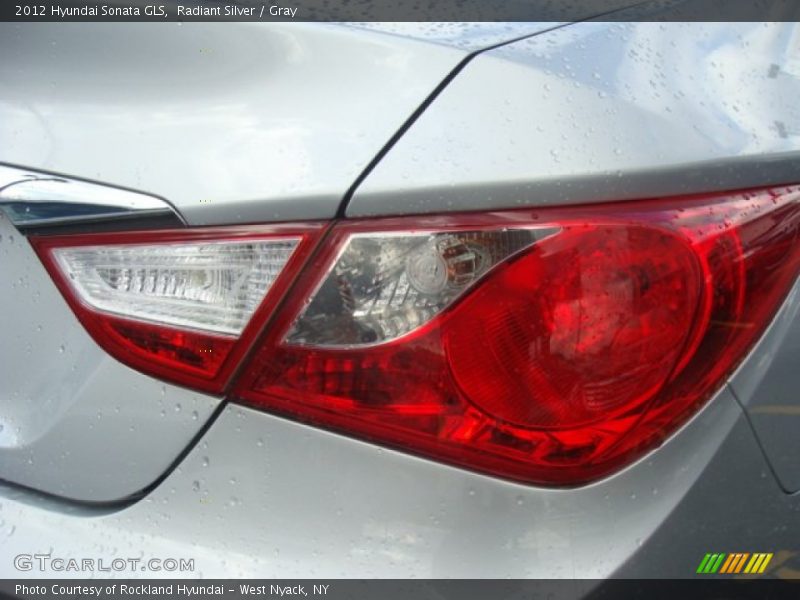 Radiant Silver / Gray 2012 Hyundai Sonata GLS