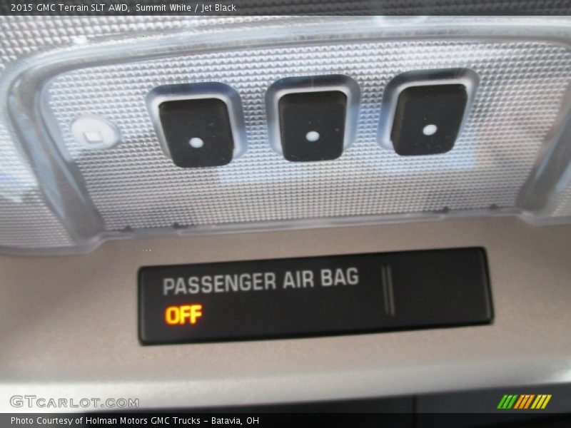 Summit White / Jet Black 2015 GMC Terrain SLT AWD