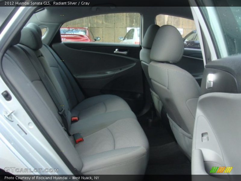Radiant Silver / Gray 2012 Hyundai Sonata GLS