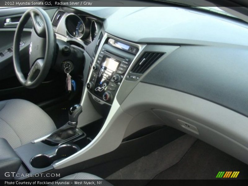Radiant Silver / Gray 2012 Hyundai Sonata GLS