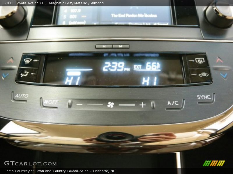 Magnetic Gray Metallic / Almond 2015 Toyota Avalon XLE