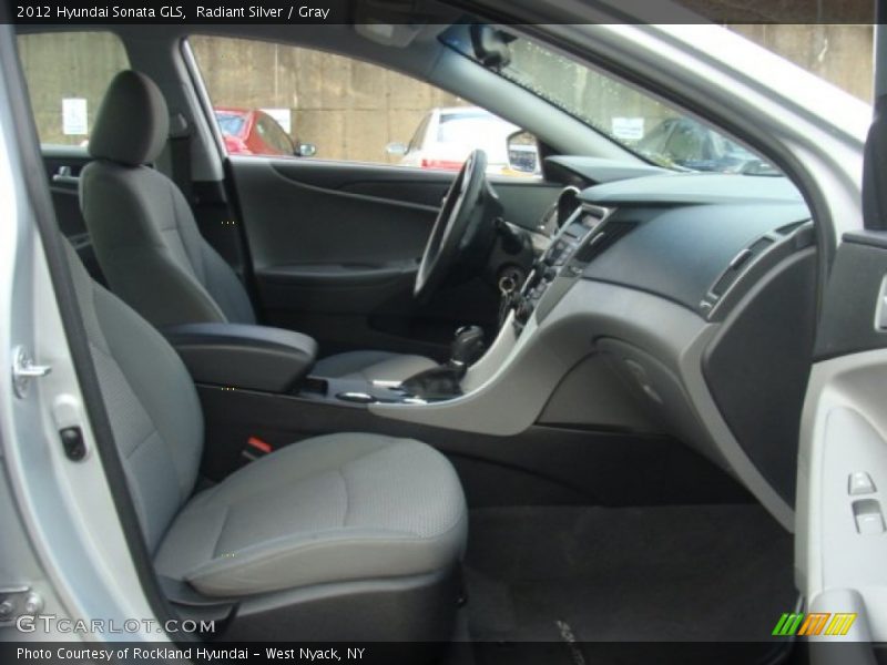 Radiant Silver / Gray 2012 Hyundai Sonata GLS