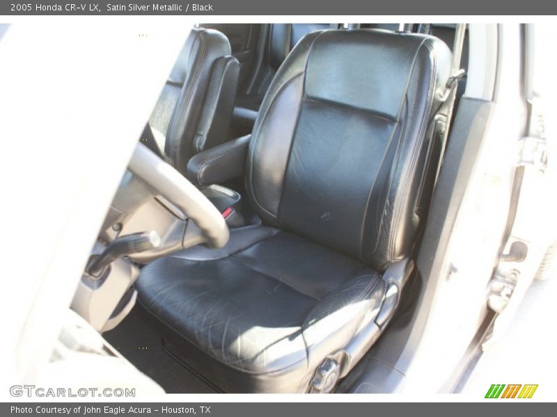 Satin Silver Metallic / Black 2005 Honda CR-V LX