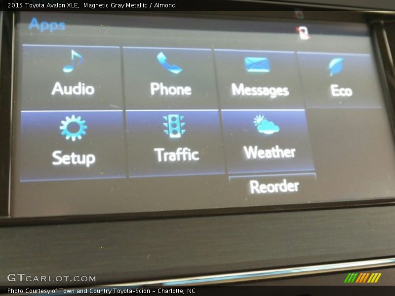 Magnetic Gray Metallic / Almond 2015 Toyota Avalon XLE