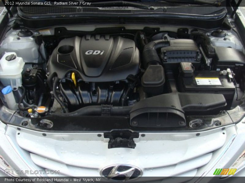 Radiant Silver / Gray 2012 Hyundai Sonata GLS