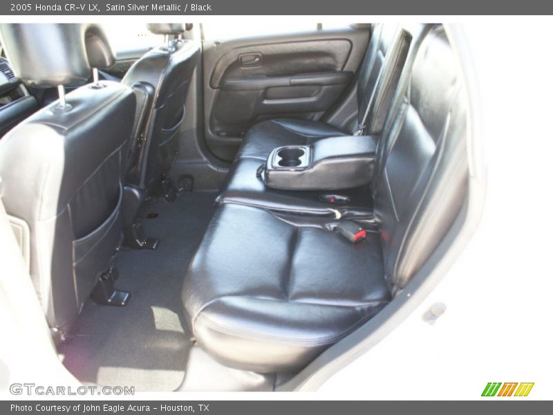 Satin Silver Metallic / Black 2005 Honda CR-V LX