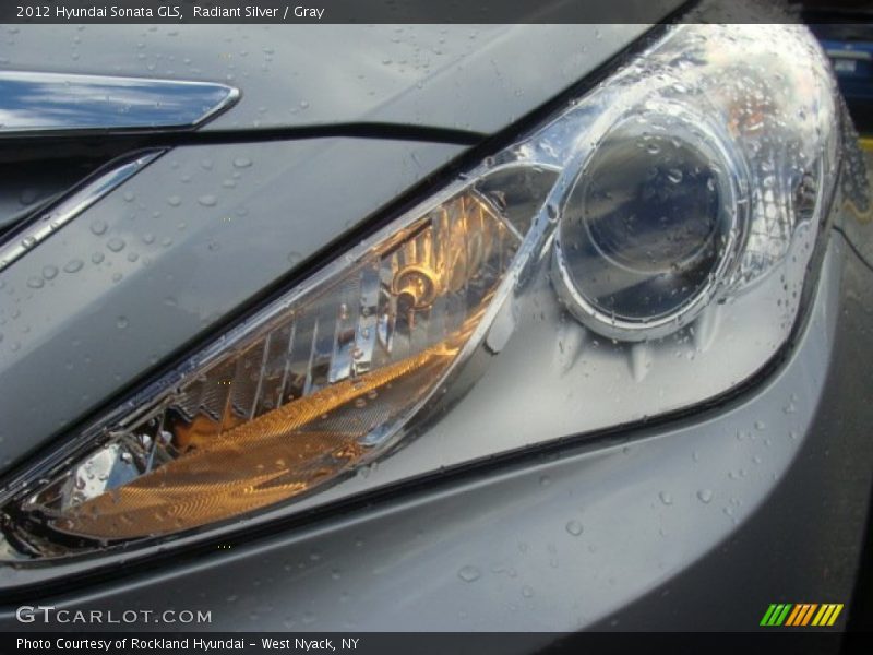 Radiant Silver / Gray 2012 Hyundai Sonata GLS