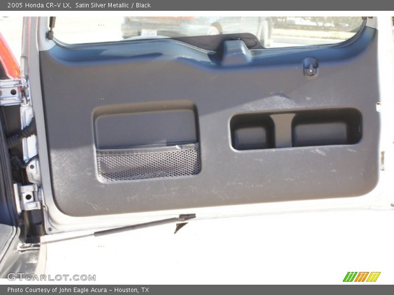 Satin Silver Metallic / Black 2005 Honda CR-V LX