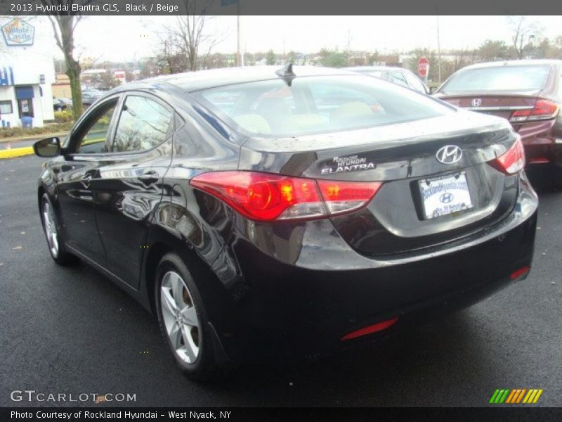Black / Beige 2013 Hyundai Elantra GLS