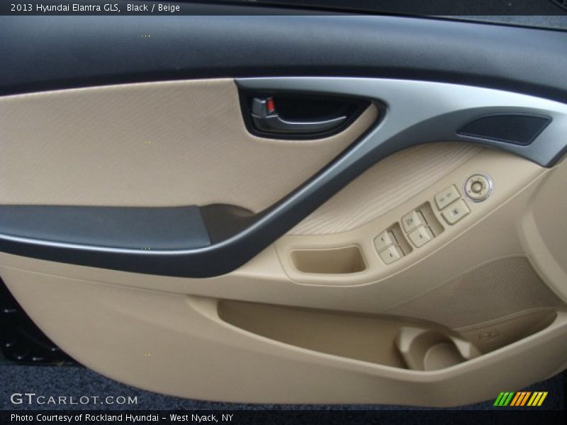 Black / Beige 2013 Hyundai Elantra GLS