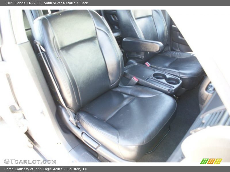 Satin Silver Metallic / Black 2005 Honda CR-V LX
