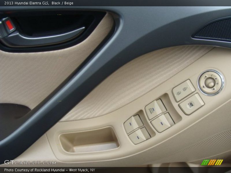 Black / Beige 2013 Hyundai Elantra GLS