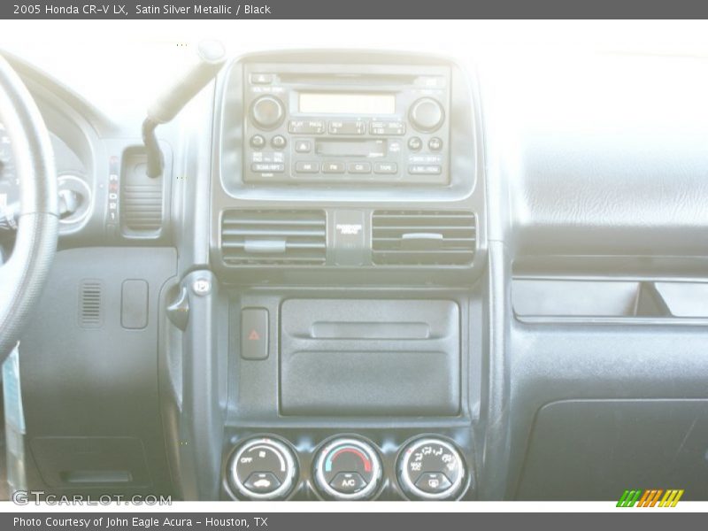 Satin Silver Metallic / Black 2005 Honda CR-V LX