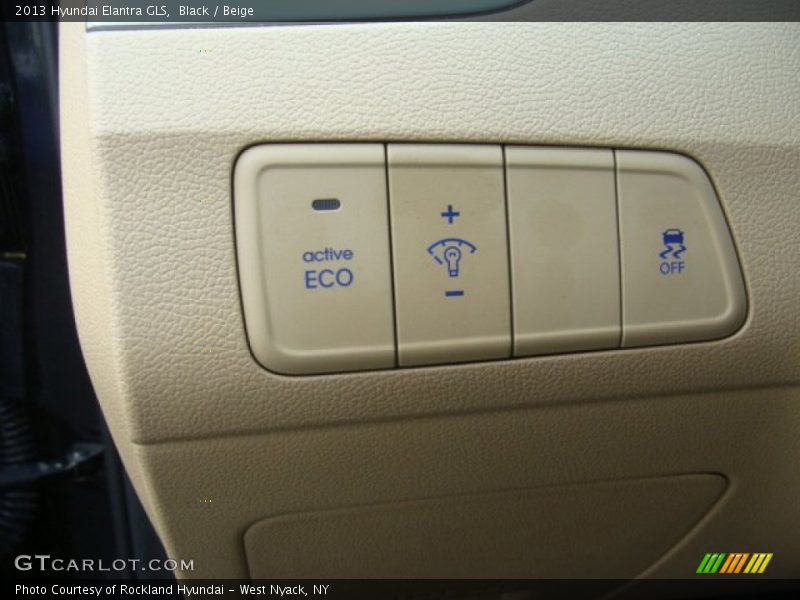 Black / Beige 2013 Hyundai Elantra GLS