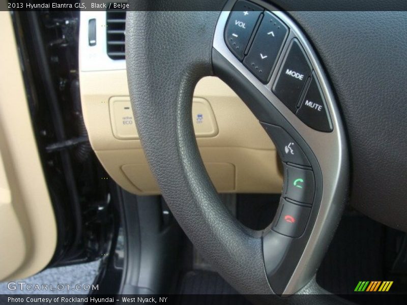 Black / Beige 2013 Hyundai Elantra GLS
