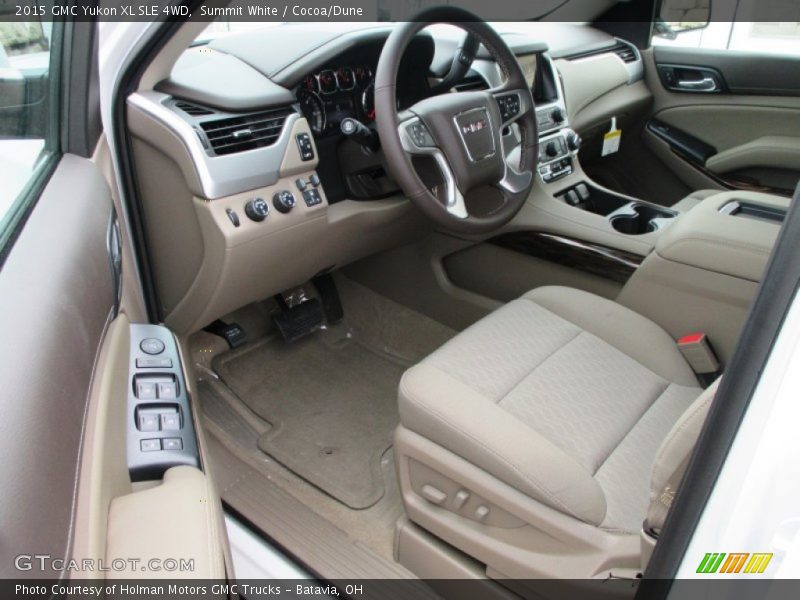  2015 Yukon XL SLE 4WD Cocoa/Dune Interior