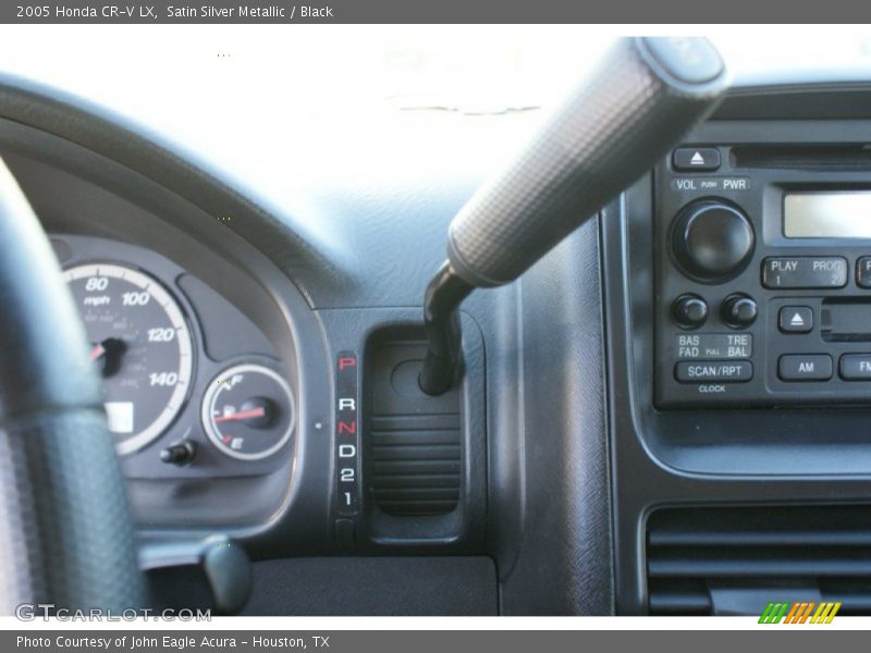 Satin Silver Metallic / Black 2005 Honda CR-V LX