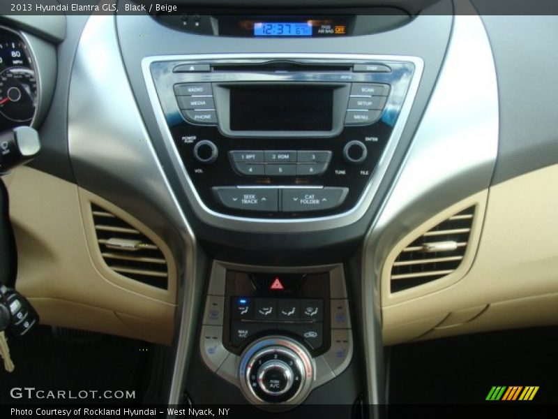 Black / Beige 2013 Hyundai Elantra GLS