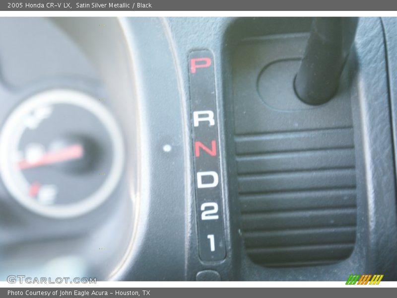 Satin Silver Metallic / Black 2005 Honda CR-V LX