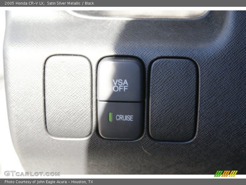 Satin Silver Metallic / Black 2005 Honda CR-V LX