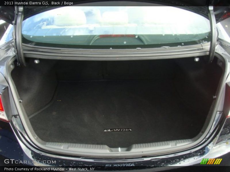 Black / Beige 2013 Hyundai Elantra GLS