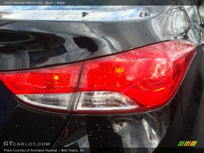 Black / Beige 2013 Hyundai Elantra GLS