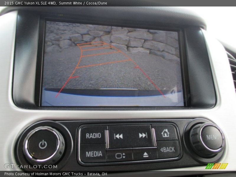 Summit White / Cocoa/Dune 2015 GMC Yukon XL SLE 4WD