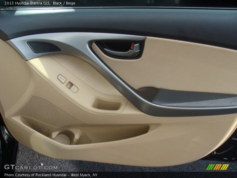 Black / Beige 2013 Hyundai Elantra GLS