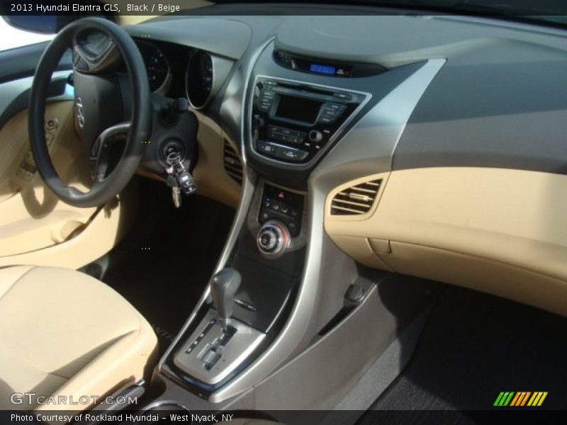 Black / Beige 2013 Hyundai Elantra GLS