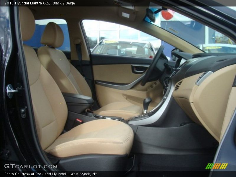 Black / Beige 2013 Hyundai Elantra GLS