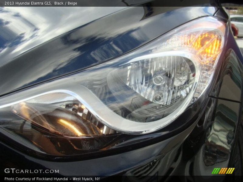 Black / Beige 2013 Hyundai Elantra GLS