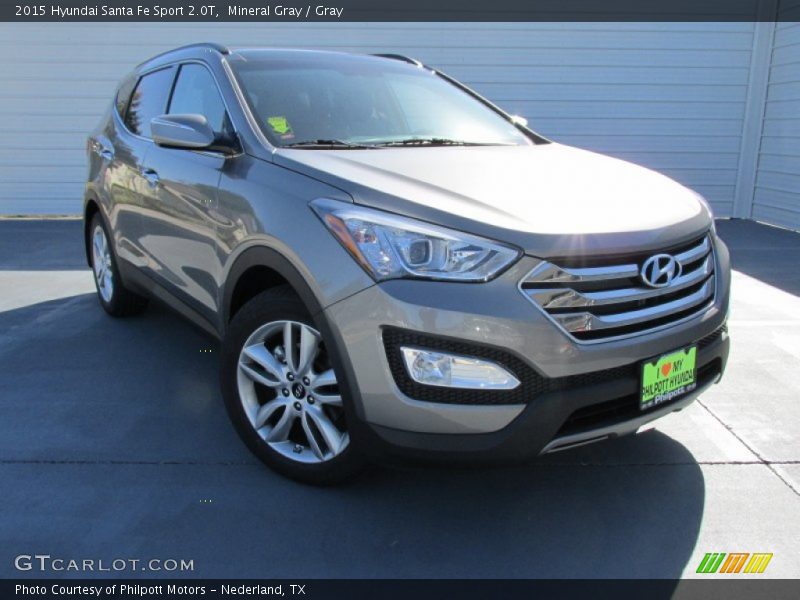 Mineral Gray / Gray 2015 Hyundai Santa Fe Sport 2.0T