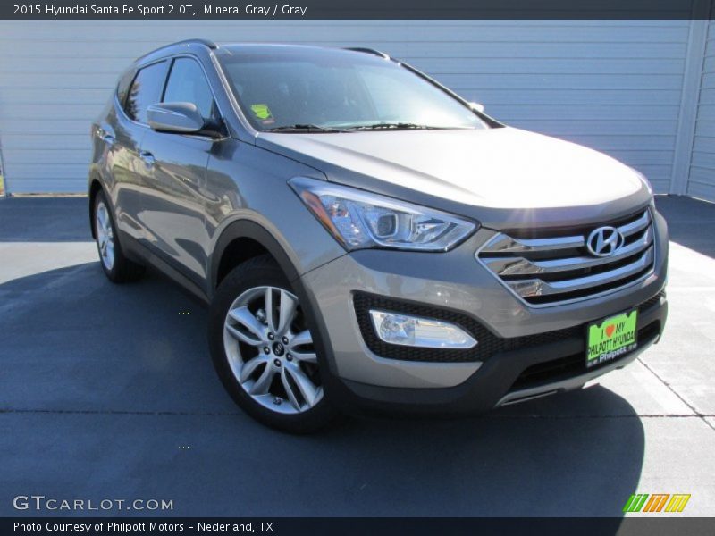 Mineral Gray / Gray 2015 Hyundai Santa Fe Sport 2.0T