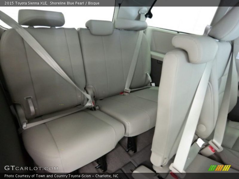 Shoreline Blue Pearl / Bisque 2015 Toyota Sienna XLE