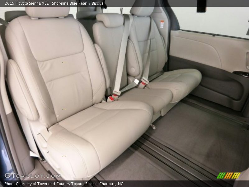 Shoreline Blue Pearl / Bisque 2015 Toyota Sienna XLE