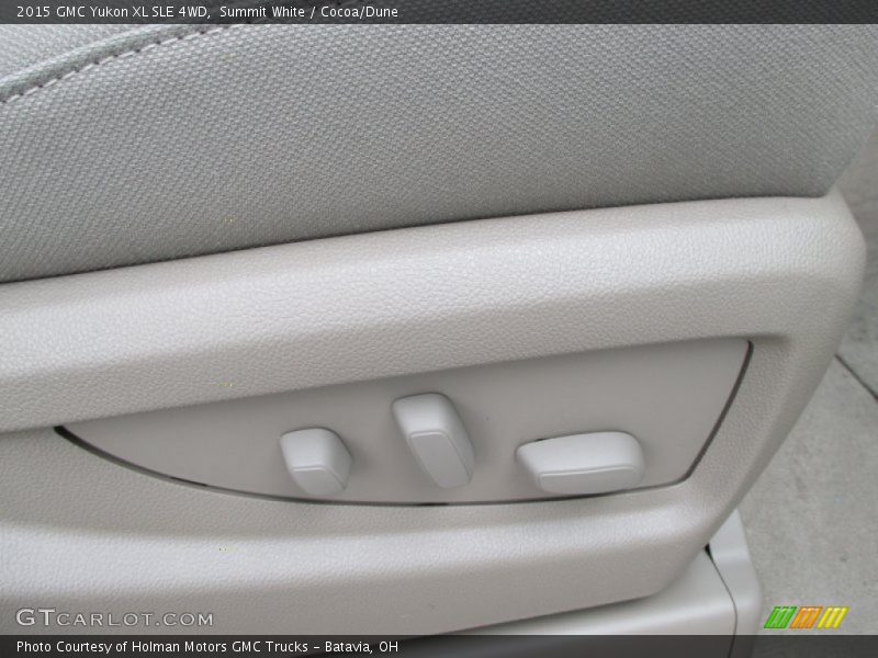 Summit White / Cocoa/Dune 2015 GMC Yukon XL SLE 4WD