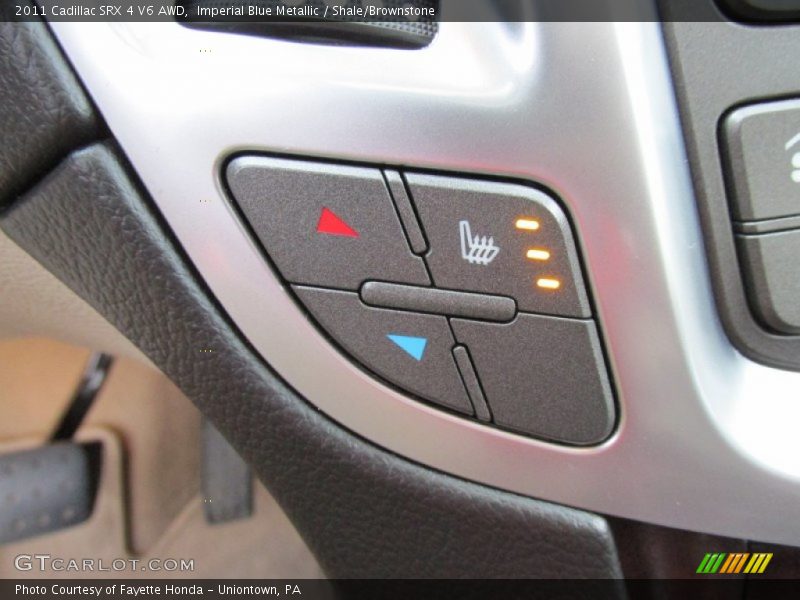 Imperial Blue Metallic / Shale/Brownstone 2011 Cadillac SRX 4 V6 AWD