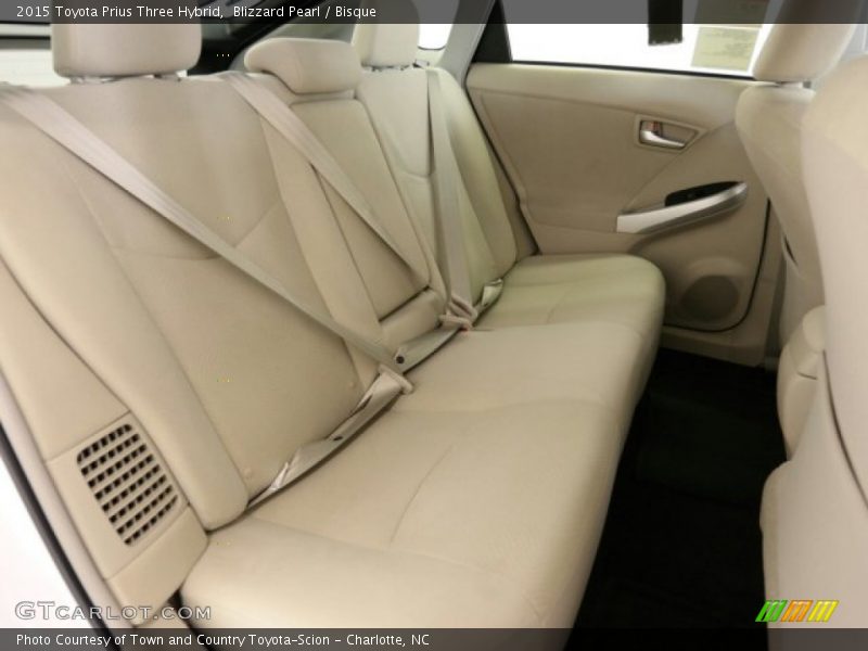 Blizzard Pearl / Bisque 2015 Toyota Prius Three Hybrid