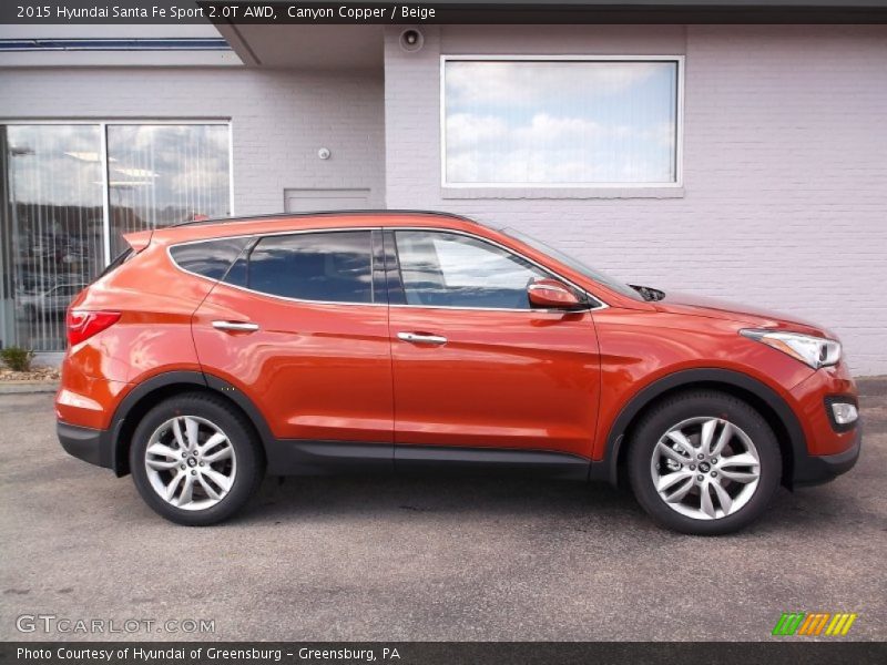  2015 Santa Fe Sport 2.0T AWD Canyon Copper
