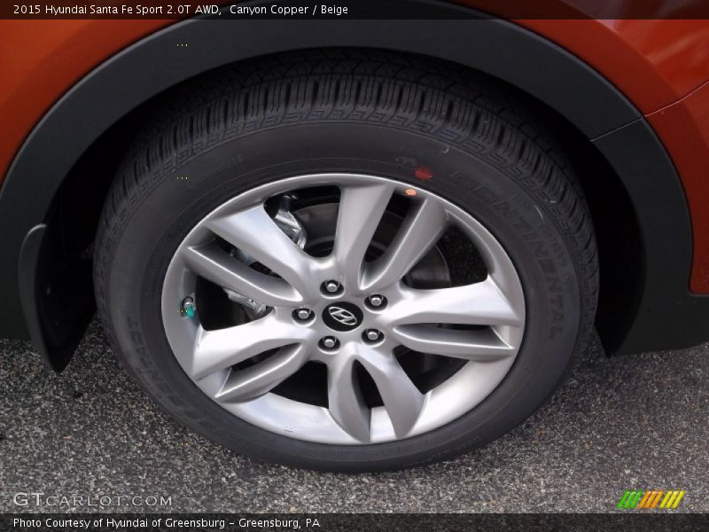  2015 Santa Fe Sport 2.0T AWD Wheel
