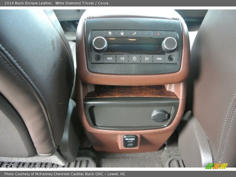White Diamond Tricoat / Cocoa 2014 Buick Enclave Leather