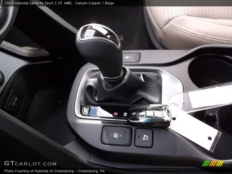  2015 Santa Fe Sport 2.0T AWD 6 Speed SHIFTRONIC Automatic Shifter