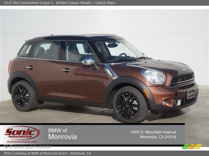 Brilliant Copper Metallic / Carbon Black 2015 Mini Countryman Cooper S