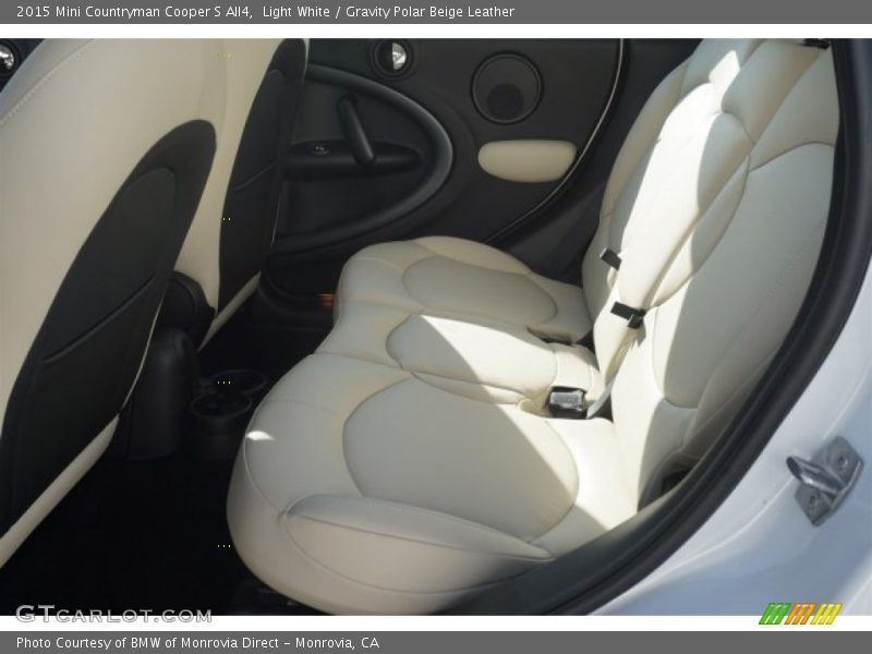 Rear Seat of 2015 Countryman Cooper S All4