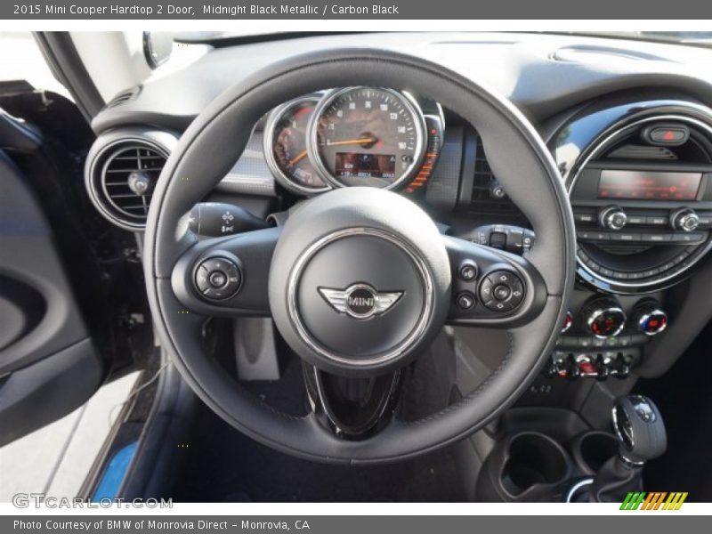 Midnight Black Metallic / Carbon Black 2015 Mini Cooper Hardtop 2 Door