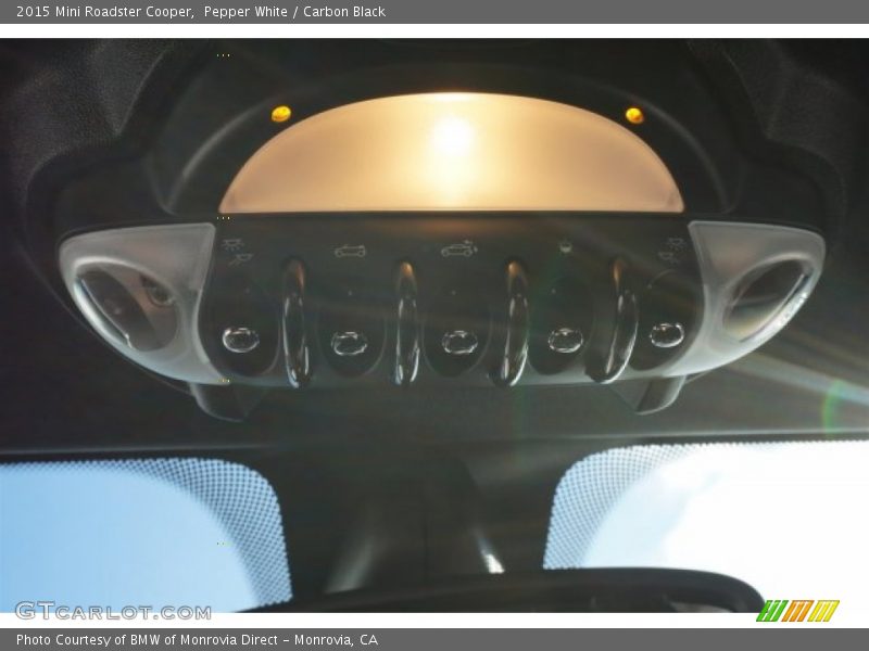 Pepper White / Carbon Black 2015 Mini Roadster Cooper
