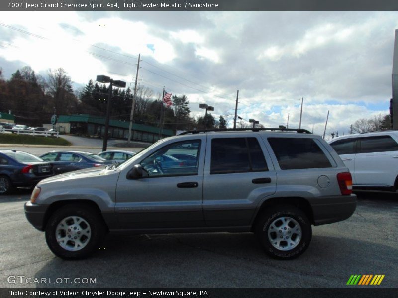 Light Pewter Metallic / Sandstone 2002 Jeep Grand Cherokee Sport 4x4